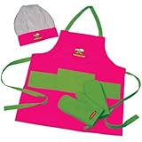 Curious Chef Child Chef Textile Set, 4-Piece
