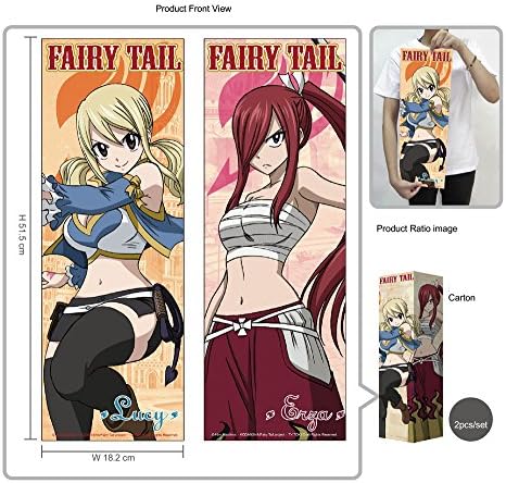 Fairy Tail II Poster - Lucy and Ezra Poster (Set of 2)