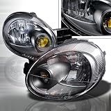 Dodge Dodge Neon Black Headlights/ Head Lamps-Euro Style Performance Conversion Kit