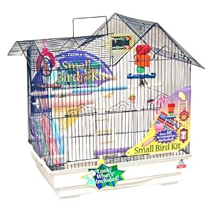 Blue Ribbon Complete Bird Cage Kit for Small Birds