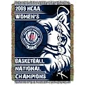 Connecticut Huskies (UConn) 2009 NCAA Women's Basketball National Champions 48" x 60" Triple Layered Jacquard Blanket