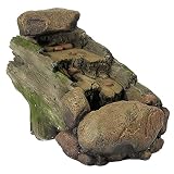 UPC 819804010098 product image for Outdoor Classics Rock and Tree Trunk Fountain w/LED Light | upcitemdb.com