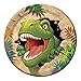 Creative Converting Dinosaur Round Paper Dessert Plates, Dino Blast