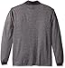PGA TOUR Men's Golf Performance Long Sleeve Heather Stripe Polo Shirt