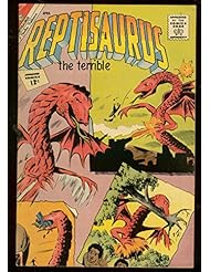 Entertainment Memorabilia: REPTISAURUS THE TERRIBLE #4 1962-CHARLTON COMIC-MONSTERS-HORROR FN