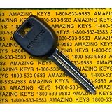 2002 02 MITSUBISHI MONTERO SPORT KEY BLANK by Unknown