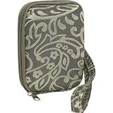 Icon Motion Systems Grey Brocade Fabric Molded Digital Camera Case