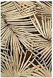 Hand Tufted Indian Martha Stewart "Palms Collection" Rug