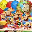 Curious George Deluxe Party Kit