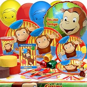 Curious George Deluxe Party Kit