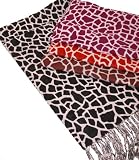 Giraffe Print Cotton Pashmina Shawl by CTM