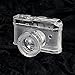 Fotodiox Crystal Rangefinder Camera Display Model - 2/3 of Real Life Size Replica of Leica M9 Camera w/ Summicron 28mm f/2 Lens; Paperweight, Book Shelf, Bookends, Paper Weight