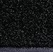 Guardian Platinum Series Indoor Wiper Floor Mat, Rubber with Nylon Carpet, 3'x4', Black