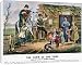 Canvas Prints of FOLK TRADITION, 1870. The Turn of the Tune. Lithograph, 1870, by from Granger Art on Demand