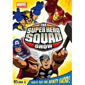 Super Hero Sqaud DVD Videos