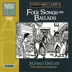 Alfred Deller Vanguard Edtion, Vol 1 - Folk Songs and Ballads