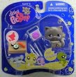 Littlest Pet Shop Assortment 'A' Series 3 Collectible Figure Cat with Sushi