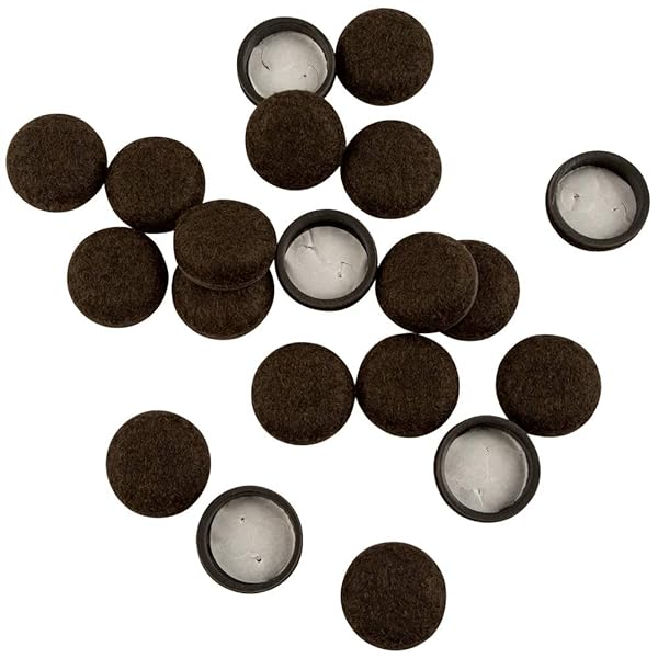 Super Sliders 4318795n Secure Grip Formed Felt Furniture Pads For