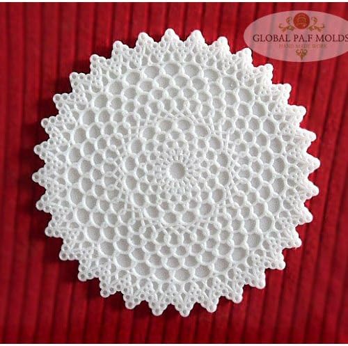 Silicone Fondant Mold, Doily 11
