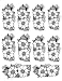 Bajidoo Steel Poppies Decal Full Sheet