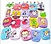 Famixyal 10 Pcs Hello Kitty Doraemon Angry Birds Mario Cartoon Face Warm Mask Student Child's Face Mask Anti-fog Anti Dust Mask Cotton Earloop Mask Safety Particle Respirator Home Face Masks Filters Bacteria Protection Soft Mouth-muffle Wholesale