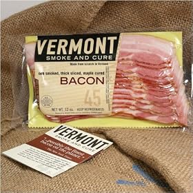 Vermont Maple Cured and Cob Smoked Bacon (12 ounce) by igourmet.com by Vermont Smoke