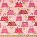 58'' Wide Purse Party Paisley Handbags Pink Fabric By The Yard