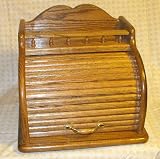 Roll Top Bread Box (Dark Oak)
