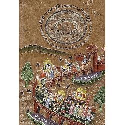 Original Paintings Miniatures Asian Drawings & Arts