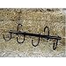 Sporting Goods : Portable 4-Hook Tack Hanger Black