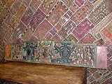 Indian Gods Hindu Antique Carved Art Wall Panel India Art