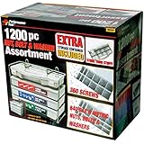 Performance Tool   W5226 1200pc Nut & Bolt Assortment