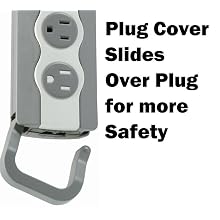 Coleman Cable 046408806 6-Outlet Computer Surge Protector with 4-Feet Cord