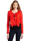 BCBGMAXAZRIA Women's Preston Cascade Front Jacket