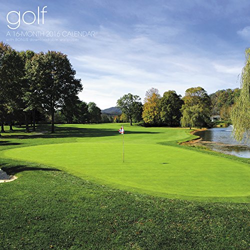 Golf Wall Calendar (2016)