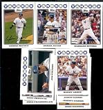 2008 Topps New York Yankees Series 1&2 Baseball Cards Complete Team Set of 23 cards including Mickey Mantle, Alex Rodriguez, Derek Jeter, Joba Chamberlain and more !