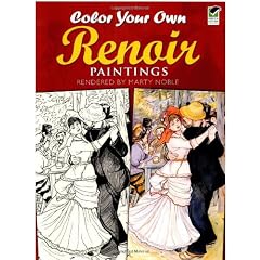 Color Your Own Renoir Paintings