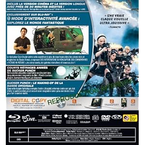 Sucker Punch [Ultimate Edition boîtier SteelBook - Combo Blu-ray + DVD]