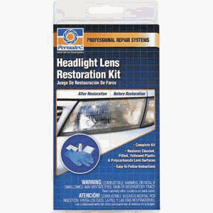 HEADLIGHT LENS RESTORATION KIT