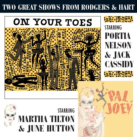 CD-Charts  Music : On Your Toes & Pal Joey