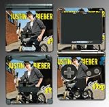 Justin Bieber My World Game Vinyl Decal Skin Protector Cover 16 for Nintendo GBA SP Gameboy Advance Game Boy
