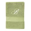 Fieldcrest Classic Monogrammed Bath Towel - Southern Green (M)