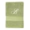 Fieldcrest Classic Monogrammed Bath Towel - Southern Green (M)