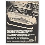 1970 Daytona 500 Winner Pete Hamilton Plymouth Superbird Champion Spark Plugs... by AdsPast