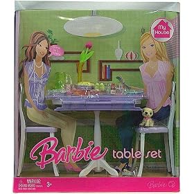 Barbie My House Table Set by Mattel