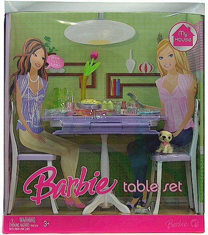 612pNTDYsuL Barbie My House Table Set