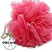XL Bath Pouf Large Mesh Shower Sponge Set of 4 Pack 70gr, Exfoliating Cleanse Soothe Skin Loofah Luffa Body pouf Mesh Exfoliate Skin Lofah Body Scrubber Soft Bath Pouf Bulk Men Women