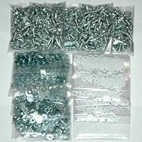 XBOX 360 Bulk Lot of 60 XBOX 360 Repair Kits 500 Low-Profile Screws 1000 Nylon Washers 1000 Steel Washers & Complimentary Deluxe Instructional e-Manual (25 Hand-Counted Bags of 100, 2500 PCS Total)