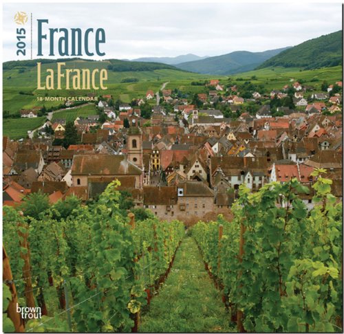 France - La France 2015 Square 12x12 (English-French) (Multilingual Edition)