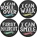 Chalkboard Milestone Baby Bodysuit Stickers for Firsts
